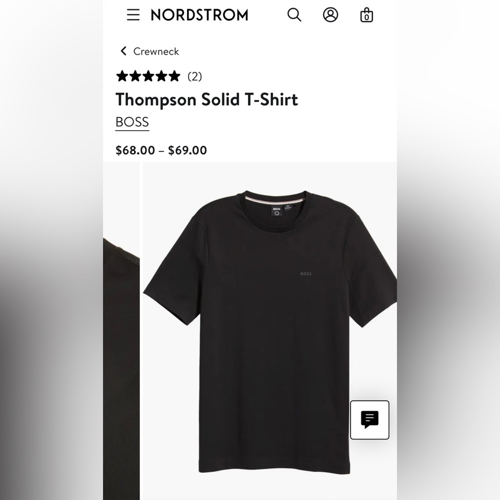 BOSS - Thompson Solid T-Shirt